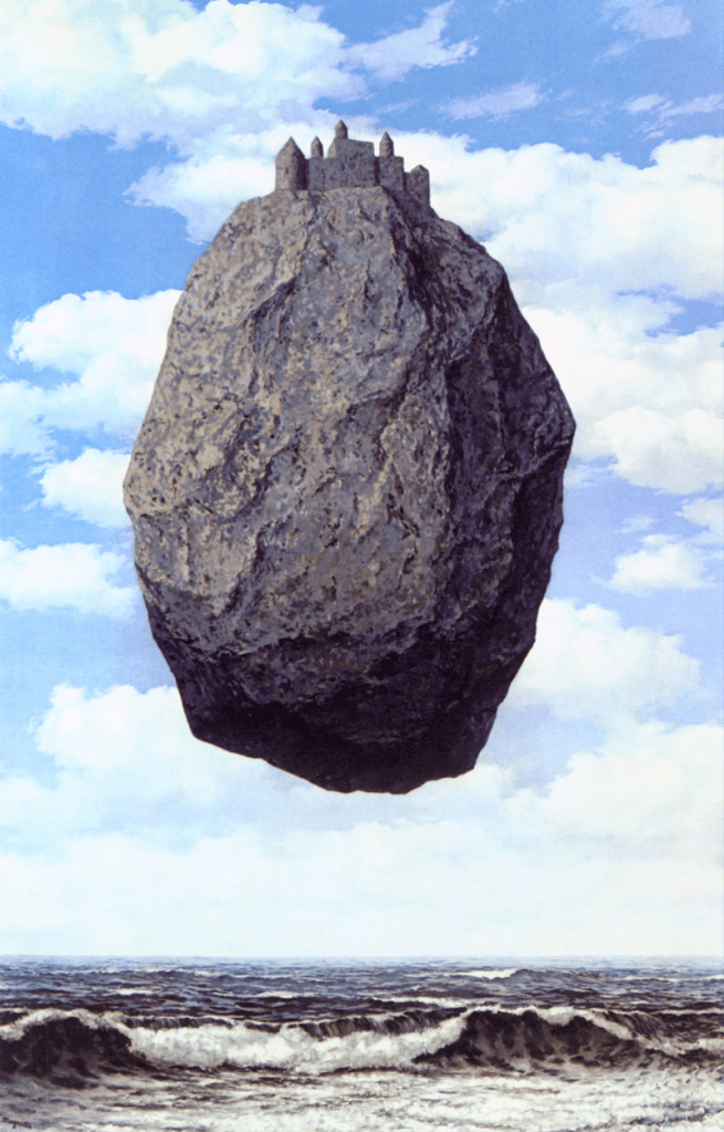 El castillo de los Pirineos, René Magritte